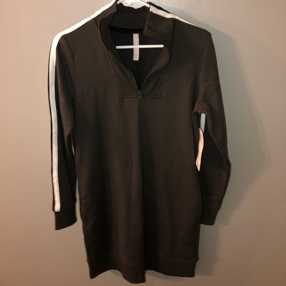 circa track sweatshirt dress